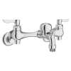 Wall-Mount Service Sink Faucet With 3-Inch Vacuum Breaker Spout and Offset Shanks, 8351076.002