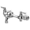 Wall-Mount Service Sink Faucet With 3-Inch Vacuum Breaker Spout and Offset Shanks, 8351076.004