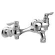 Wall-Mount Service Sink Faucet With 3-Inch Vacuum Breaker Spout and Offset Shanks, 8351076.004