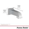 Town Square(R) S 6-3/4-Inch Slip-On Non-Diverter Tub Spout, 8888111.295