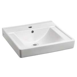 Decorum(R) Wall-Hung EverClean(R) Sink With Center Hole Only, 9024001EC.020