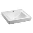Decorum(R) Wall-Hung EverClean(R) Sink With Center Hole Only, 9024001EC.020