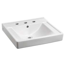 Decorum(R) Wall-Hung EverClean(R) Sink With 8-Inch Widespread, 9024008EC.020