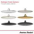 Spectra(R) Rain 11-Inch 1.8 gpm/6.8 L/min Water-Saving Rain Showerhead, 9038001.295