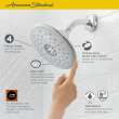 Spectra(R) Touch 7-Inch 1.8 gpm/6.8 L/min Water-Saving Fixed Showerhead, 9038374.295