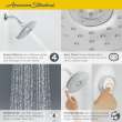 Spectra(R) eTouch 7-Inch 1.8 gpm/6.8 L/min Water-Saving Fixed Showerhead, 9038474.002
