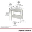Washstand for American Standard(R) Townsend(R) Sinks, 9039030.475