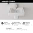 Decorum(R) 21 x 20-1/4-Inch (533 x 514 mm) Wall-Hung EverClean(R) Sink With 4-Inch Centerset, 9134004EC.020