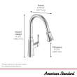 Ellis Pull Down Kitchen Faucet, 9391321.075