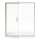 60 x 76-Inch Height Semi-Frameless Swing Door With Panel, AM00816400.006