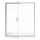 60 x 76-Inch Height Semi-Frameless Swing Door With Panel, AM00816400.213