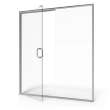 60 x 76-Inch Height Semi-Frameless Swing Door With Panel, AM00816400.213