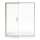 48 x 76-Inch Height Semi-Frameless Swing Door With Panel, AM00817400.006