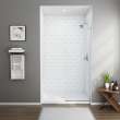 24 x 76-Inch Height Frameless Shower Screen, AM00824400.213