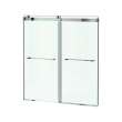 Aspirations 60 x 60-Inch Frameless Sliding Bathtub Door, AM00853400.213