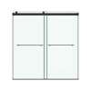 Aspirations 60 x 60-Inch Frameless Sliding Bathtub Door, AM00853400.243