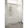 Aspirations 60 x 60-Inch Frameless Sliding Bathtub Door, AM00853400.295