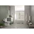 Aspirations 60 x 60-Inch Frameless Sliding Bathtub Door, AM00853400.295