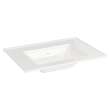 0298001.020 Town Square S Console Vanity Sink Top Center Hole Only, White