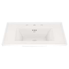0298008.020 Town Square S Vanity Top with 8-in Widespread, White