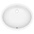 0496200.020 Reliant Oval Under Counter Bathroom Sink, White 