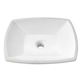 0545000.020 Edgemere Under Counter Sink, White