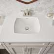 0545000.020 Edgemere Under Counter Sink, White