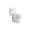 2034314.020 Champion 4 One-Piece 1.6 GPF and 6.0 LPF Chair Height Elongated Toilet with Seat, White