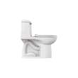 2034314.020 Champion 4 One-Piece 1.6 GPF and 6.0 LPF Chair Height Elongated Toilet with Seat, White