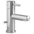2064LDH101.002 Serin Single Hole Single-Handle Bathroom Faucet 1.2 gpm and 4.5 L/min with Lever Handle Less Drain, Polished Chrome 