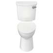 209AA138.020 Yorkville 1.28 gpf and 4.8 Lpf Two-Piece Right-Hand Trip Lever Chair Height Back Outlet Elongated EverClean Toilet, White 