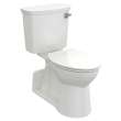 209AA138.020 Yorkville 1.28 gpf and 4.8 Lpf Two-Piece Right-Hand Trip Lever Chair Height Back Outlet Elongated EverClean Toilet, White 