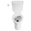 215AA769.020 Cadet Touchless Chair Height Elongated Toilet with Locking Device Less Seat, White 