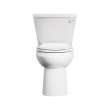 250AA105.020 Colony 1.28 gpf and 4.8 Lpf Two-Piece Chair-Height Elongated Right-Hand Trip Lever Toilet, White 