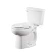 250AB104.020 Colony 1.28 gpf and 4.8 Lpf Two-Piece Chair-Height Elongated 10-in Rough Toilet Less Seat, White 