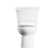 250CB104.020 Colony 1.28 gpf and 4.8 Lpf Two-Piece Elongated 10-in Rough Toilet Less Seat, White 