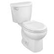 250DA104.020 Colony 1.28 gpf and 4.8 Lpf Two-Piece Round-Front Toilet Less Seat, White 