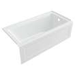 2545102.020 Town Square S 60 x 30-in Integral Apron Bathtub with Right Hand Outlet, White