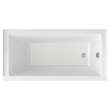 2545102.020 Town Square S 60 x 30-in Integral Apron Bathtub with Right Hand Outlet, White