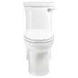 2786813.020 Tropic 1.28 GPF and 4.8 LPF One-Piece Chair Height Right Hand Trip Lever Elongated Toilet with Seat, White