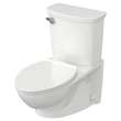 2882107.020 Glenwall 1.28 gpf and 4.8 Lpf Two-Piece Back Outlet Elongated Wall-Hung EverClean Toilet, White 