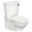 2882108.020 Glenwall 1.28 gpf and 4.8 Lpf Two-Piece Right-Hand Trip Lever Back Outlet Elongated Wall-Hung EverClean Toilet, White 