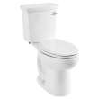 2886205.020 H20Ption 1.28 gpf and 4.8 Lpf and 0.92 gpf and 3.5 Lpf Ada Two-Piece Dual Flush Chair Height Right-Hand Trip Lever Elongated Toilet Less Seat, White