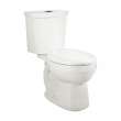 2887518.020 H20Ption 1.28 gpf and 4.8 Lpf and 0.92 gpf and 3.5 Lpf Two-Piece Dual Flush Standard Height Elongated Toilet with Liner Less Seat, White