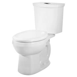 2889218.020 H20Ption 1.28 gpf and 4.8 Lpf and 0.92 gpf and 3.5 Lpf Two-Piece Dual Flush Standard Height Round Front Toilet Less Seat, White