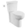 2989769.020 Cadet Touchless Chair Height Elongated Skirted Toilet with Seat and Locking Device, White 