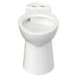 3359A101.020 Yorkville VorMax Chair Height Back Outlet Elongated EverClean Bowl, White 
