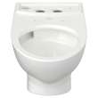3447101.020 Glenwall Back Outlet Elongated Wall-Hung EverClean Bowl, White 