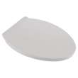 5055A65PT.020 Seats Contemporary Slow Close and Easy Lift Off Elongated Toilet Seat, White 