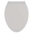 5055A65PT.020 Seats Contemporary Slow Close and Easy Lift Off Elongated Toilet Seat, White 